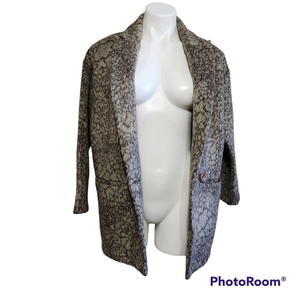 ASTR gray button jacket - Picture 2 of 6